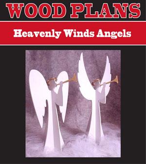 Heavenly Winds Angels Paper Woodworking Plan